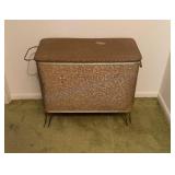 Vintage Red-Man Hamper 12x25x21 inches tall