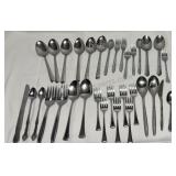 33pcs silverware variety brands