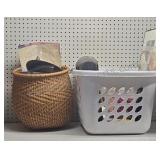 Misc Home Items in Baskets