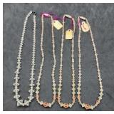 Crystal Beaded Necklaces