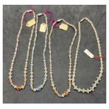 Crystal Beaded Necklaces