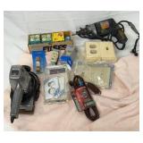 Drill, Orbital Sander, and Electrical