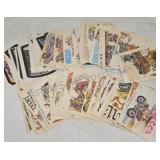 Vintage Sticker Cards