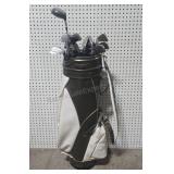 Golf Clubs  Burton Bag