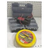 Plastic Organizers, battery charger & more