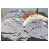Group of Menï¿½s dress shirts size xL, Lg & 18