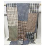 Queen, sized quilted, comforter, and pillow