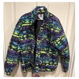 Vuarnet France neon patterned ski jacket