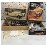 Mercedes model kit (one wire wheel broken), &