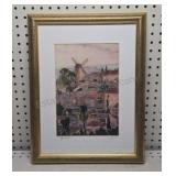 Lavi G. Signed & Framed Print  (14x18)