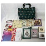 Books and bag abut sisterhood