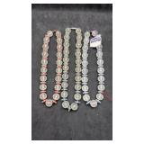 Vintage Glass Beaded Necklaces