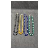 Vintage Glass, Stone & Crystal Necklaces