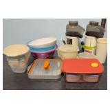 Tupperware & Popcorn Poppers & Storage Containers