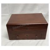 Wood Jewelry box 13x10x6.5