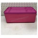Group of Tupperware Trays