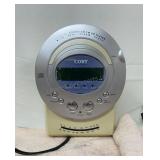 Coby CD-RA140 Stereo AM/FM CD player with a dual