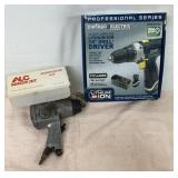 Impact driver and cordless drill