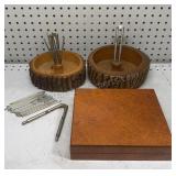 Nut Cracker Bowls & Humidor Box
