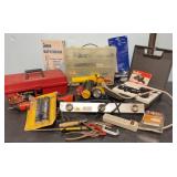 Group of Tools, Flashlights & More