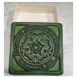 Pewabic Christmas Pottery Tile