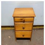 Side table 15x16x25 inches tall