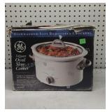 GE 3qt Oval Slow Cooker