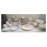 Shelf Lot Assorted China & Dishes