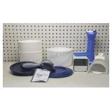 Tupperware Bowls, Cheese Keeper, Grater, &