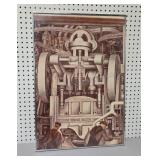 D. Rivera Poster Detroit Industry  20.25x29.25