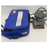 Black & decker palm sander with Pyrex portable