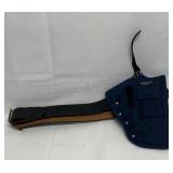 Durolite holster and leather belt