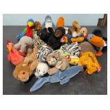 Group of Beanie Babies
