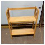 9.5x24.5x29.5 inches tall book shelf