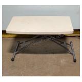 Small table 19x30 Adjustable Height