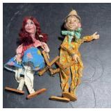 Vintage Marionette String Puppets