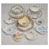 Teacups, Saucers, & Spoon Rests