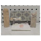 Carved Stone Stamps w/ Case