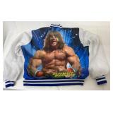 Vintage 1989 Ultimate Warrior WWF jacket size XL