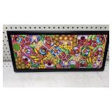 Signed Original Painting on Canvas 9x21