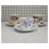 Tea Cups and Saucers (3)