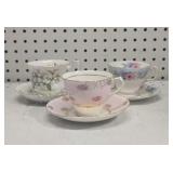 Teacups and Saucers (3)