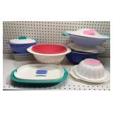 Group of Tupperware