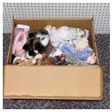Box full of Plush & Beanie Babies
