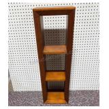 Small wooden accent shelf 36 inches long