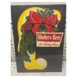 Original Walters Beer Advertising 9x13