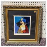 Signed I. Tarkay Serigraph 20.75x22.75