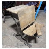 Antique School Desk