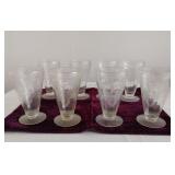 Tiffin Fransician Classic Ice Tea Glasses Set of