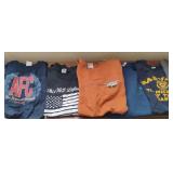 7 Novelty T-shirts Size L